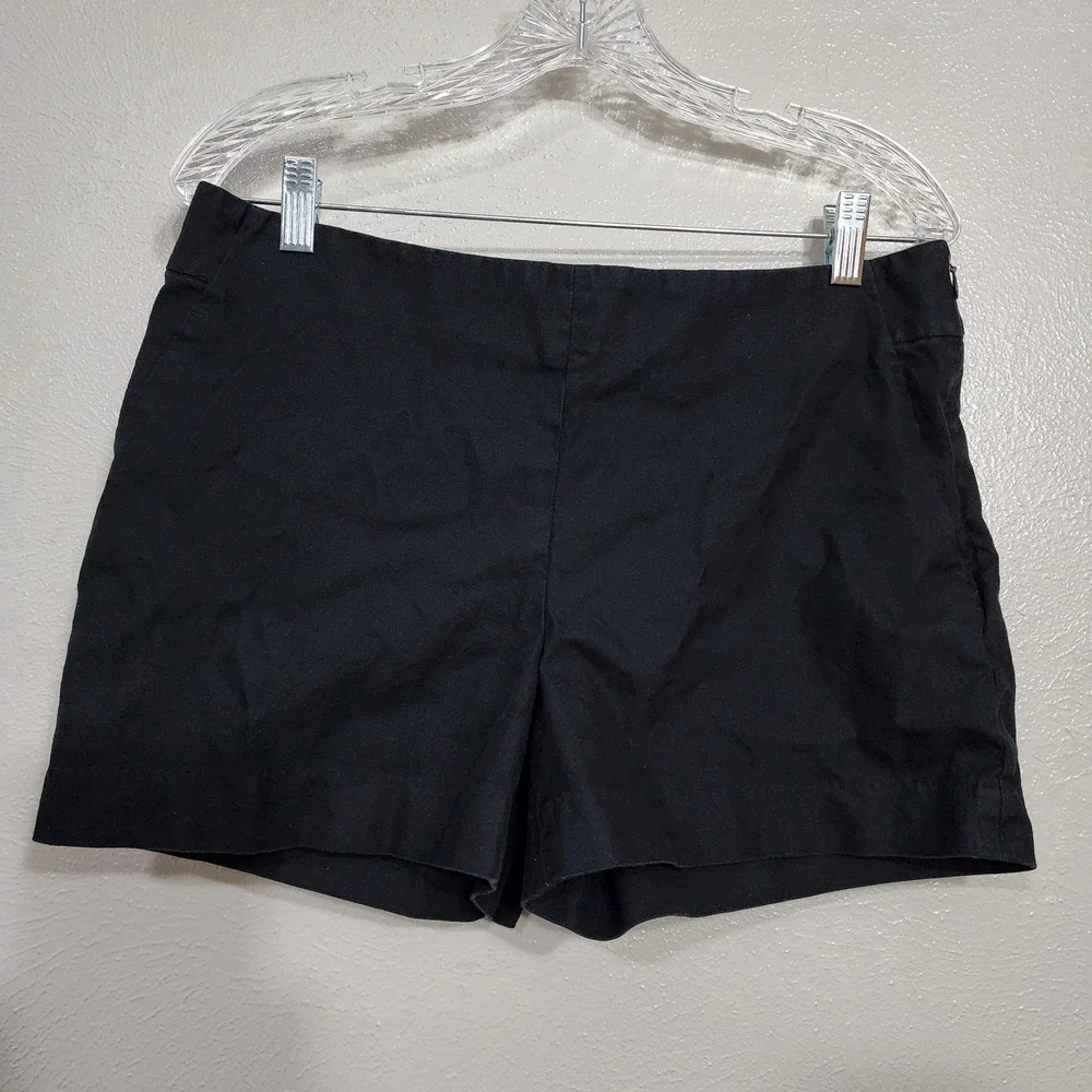 Women's Banana Republic Black Chino‎ Shorts Size 8 – Preppy Style
